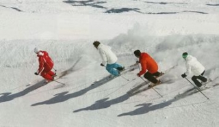 Hart auf der Piste 